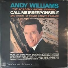 Andy Williams Call Me Irresponsible LP
