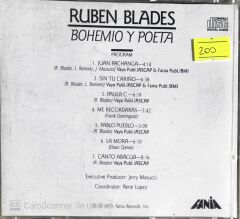 Ruben Blades - Bohemio Y Poeta - CD