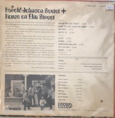 Harold Jackson Sextet House On Elm Street LP