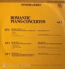 Romantic Piano Concertos Chopin - Liszt - Field 3 LP