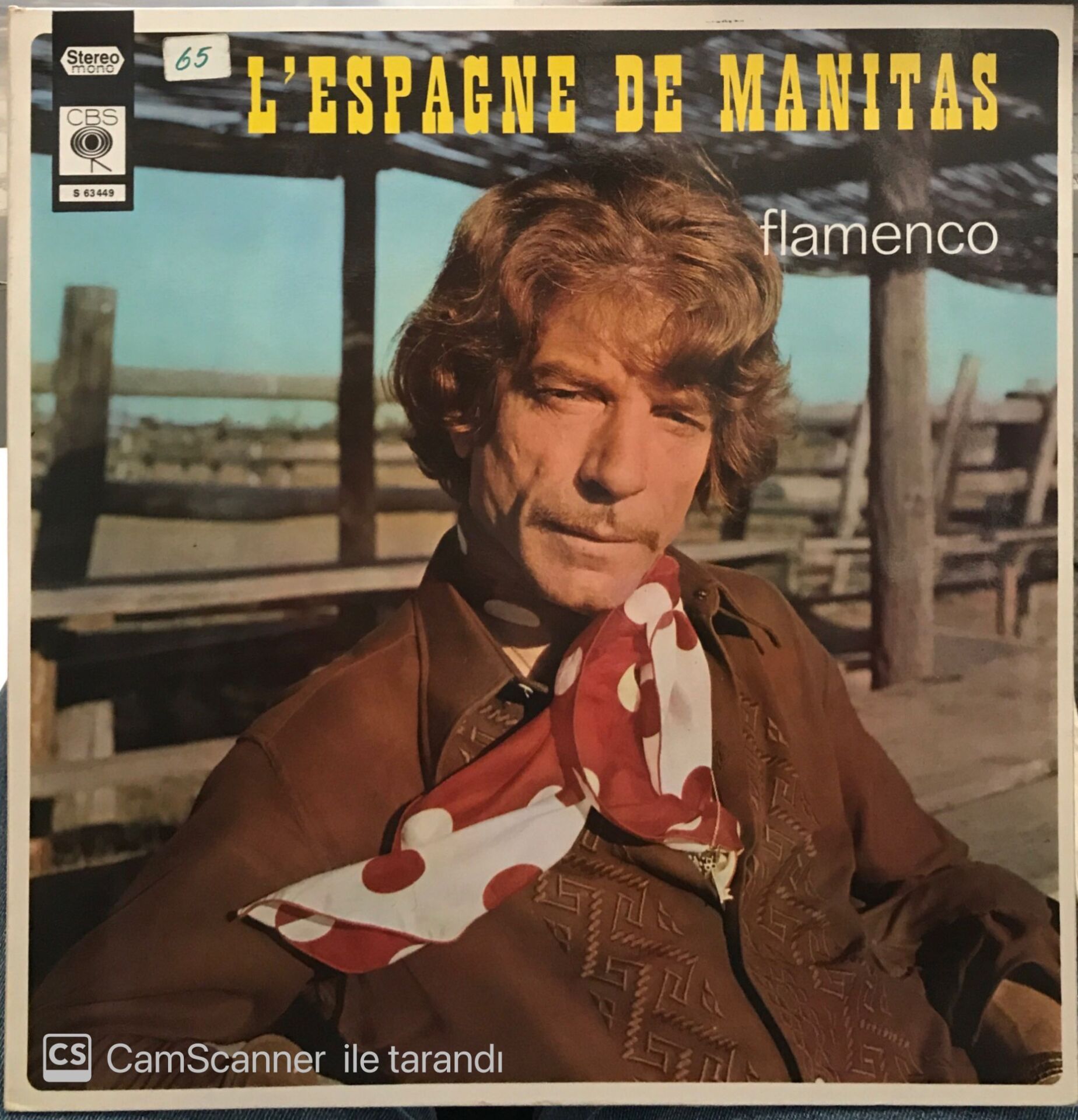L'espagne De Manitas Flamenco LP