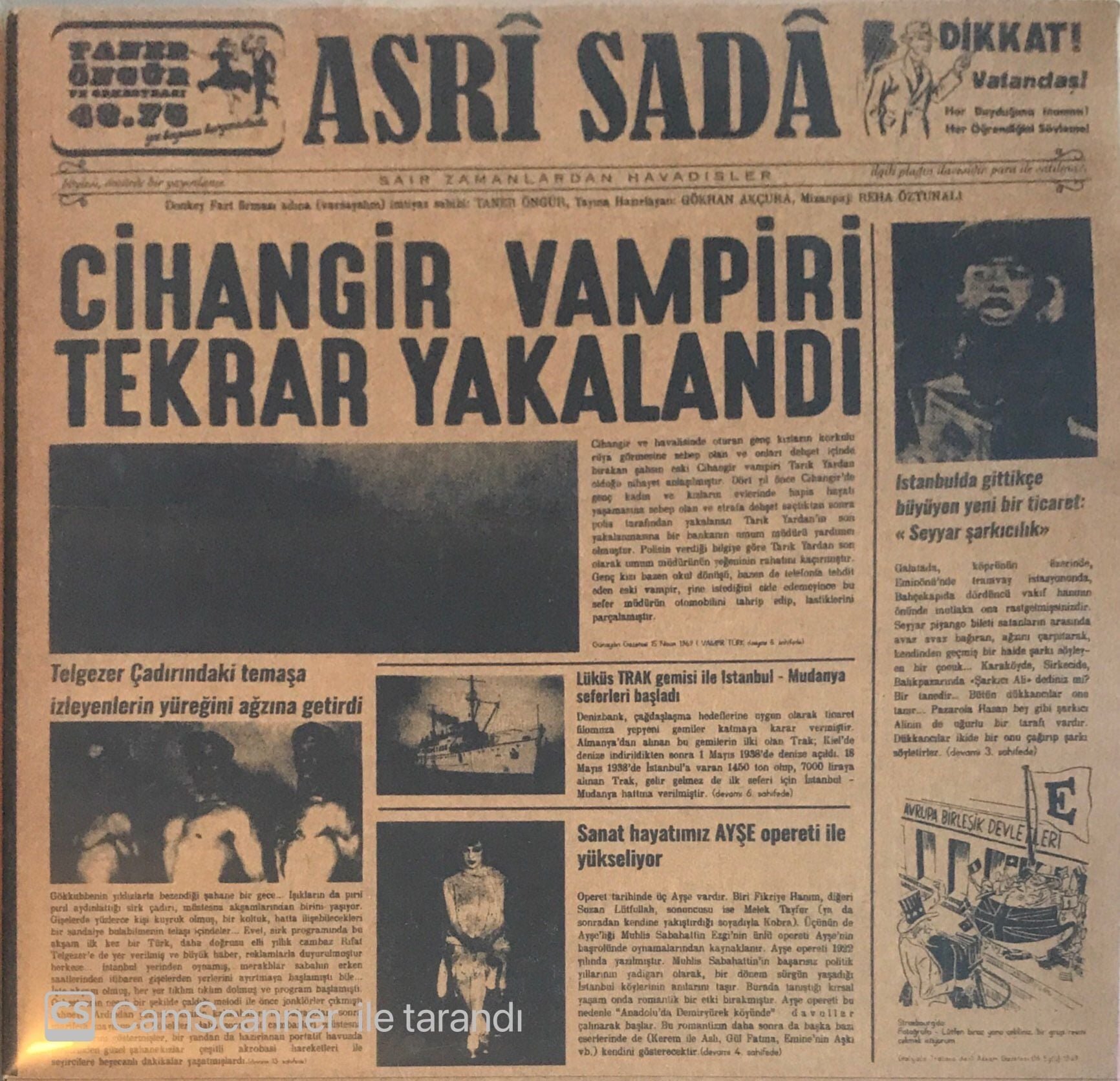 Taner Öngür & 43, 75 - Asri Sada LP