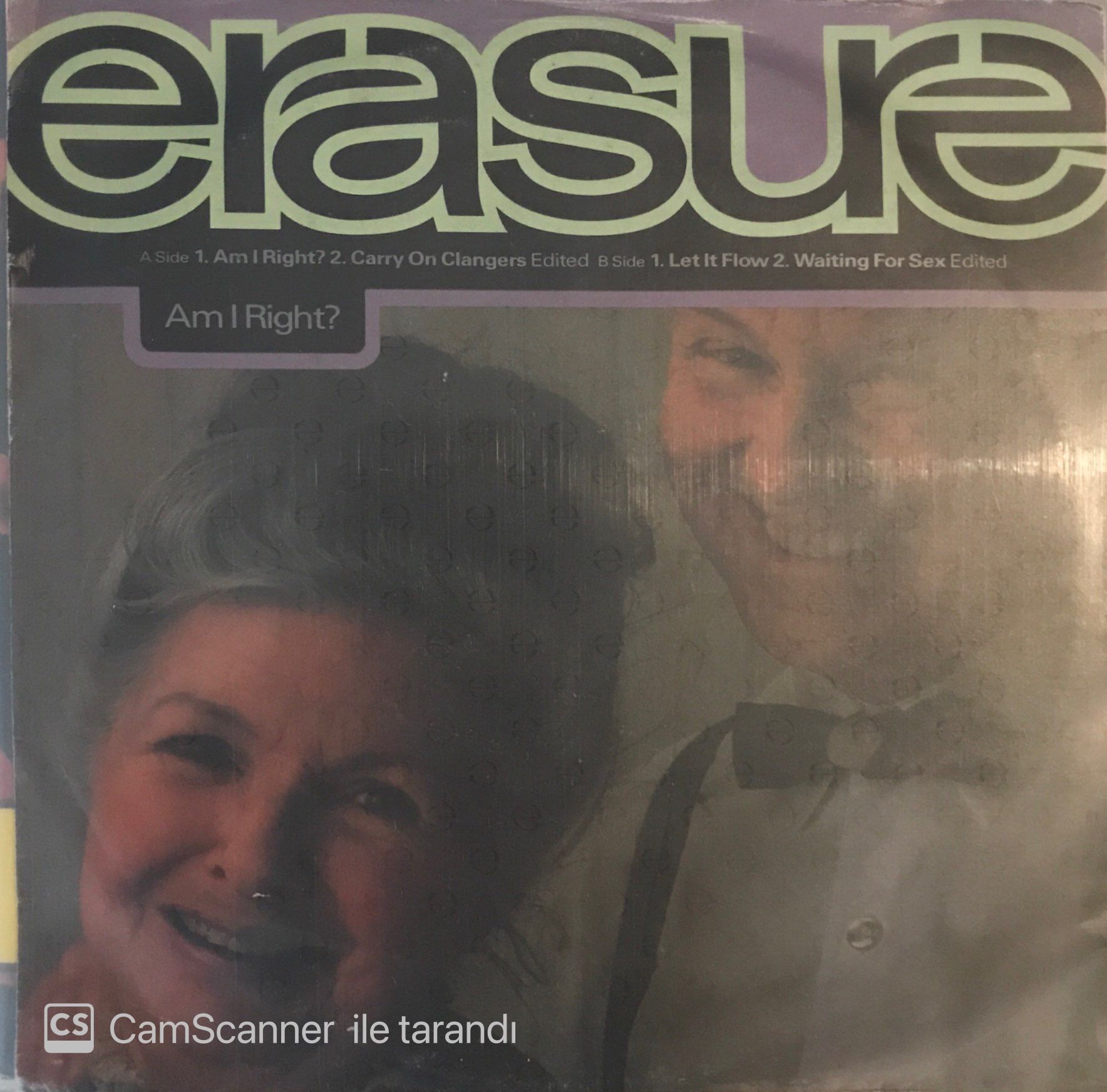 Erasure - Am I Right ? 45lik