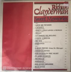 Richard Clayderman Sweet Memories LP