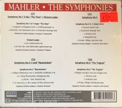 Mahler - The Symphonies  4 X CD