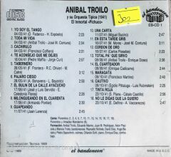 Anibal Troilo - El Immortal ''Pichuco'' - CD