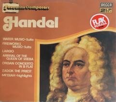 Handel Favourite Composers Double LP