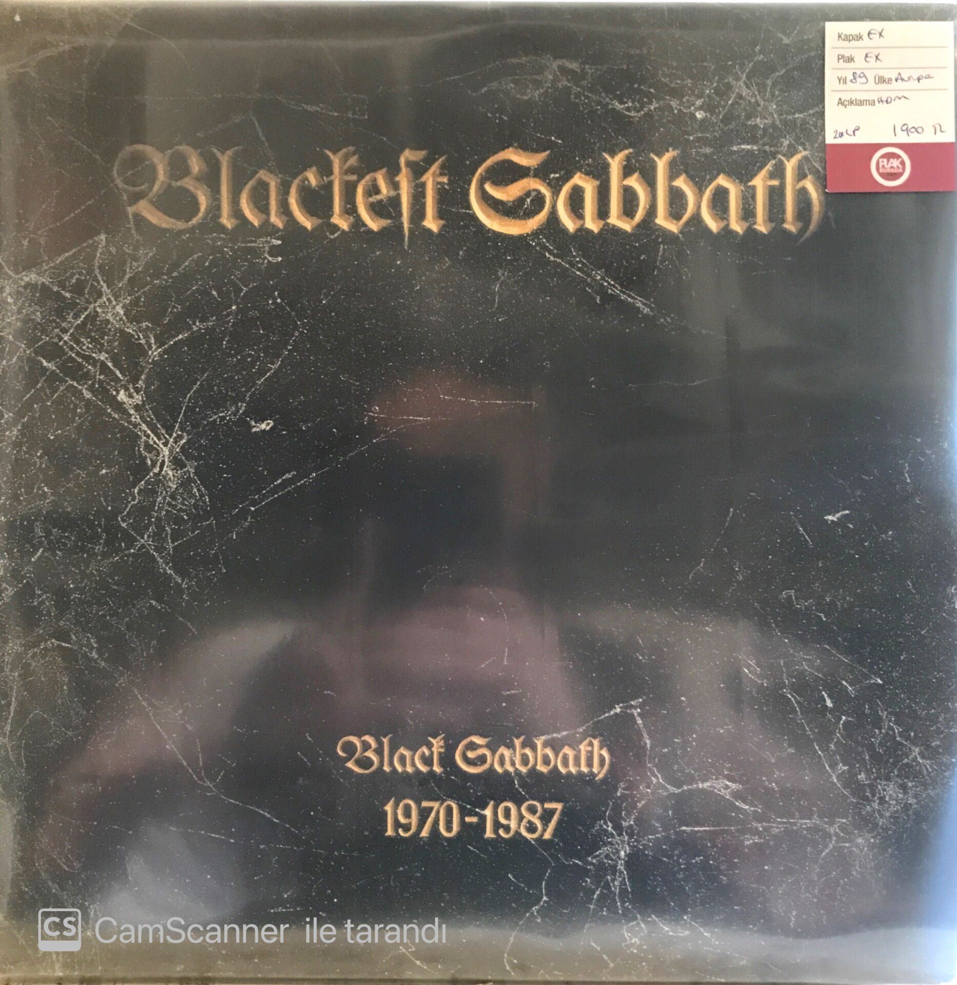 Black Sabbath 1970 - 1987 (Double) LP