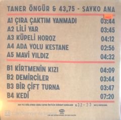 Taner Öngür & 43,75 - Sayko Ana LP