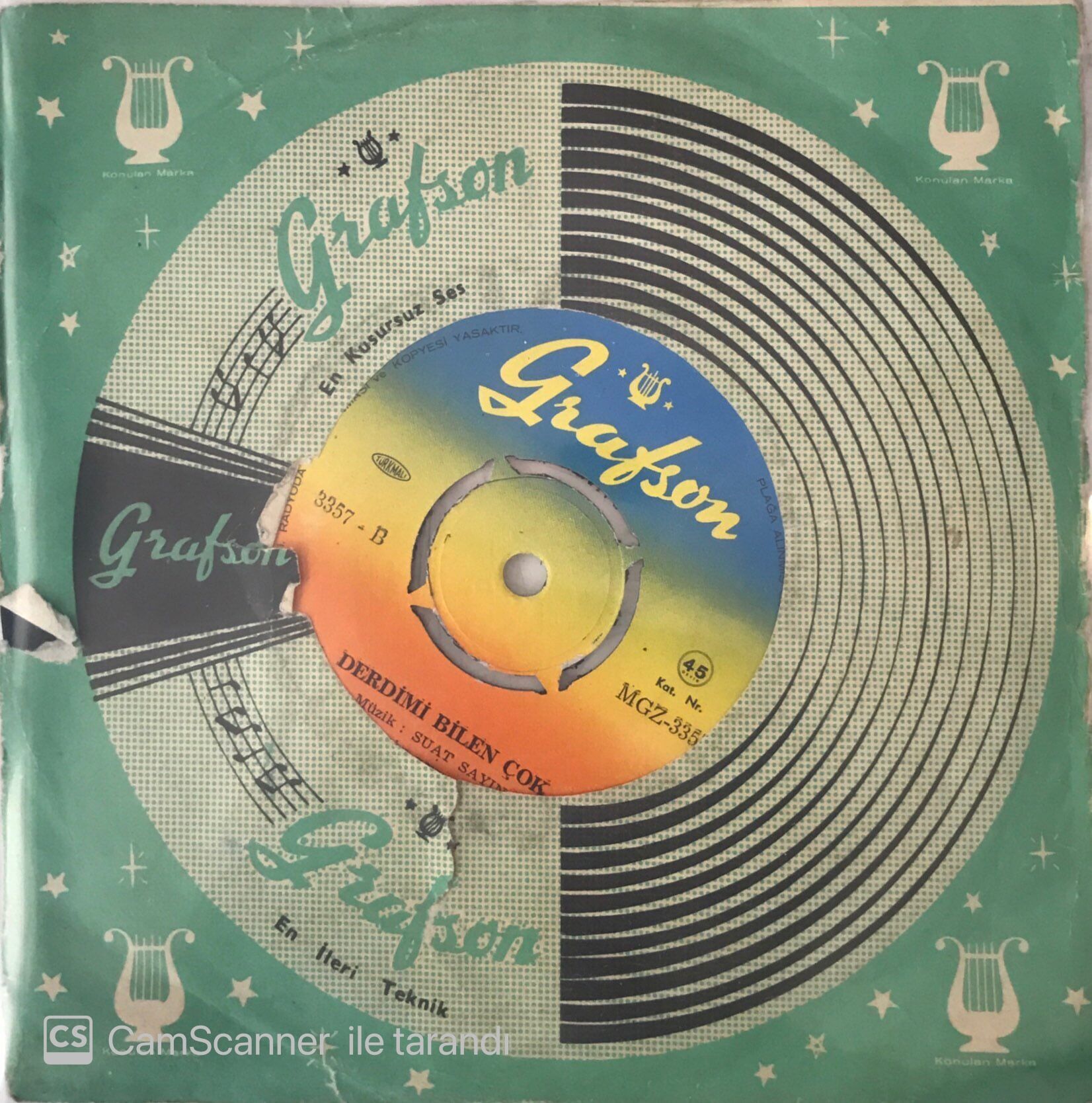 Filiz Seyhan - Derbederim Yüzüm Gülmez 45lik