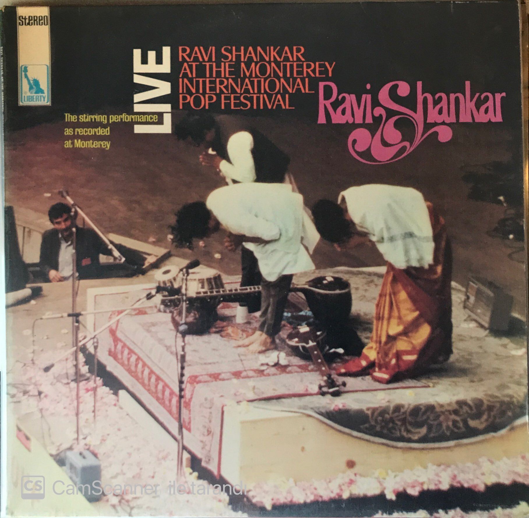 Ravi Shankar At The Monterey International Pop Festival LP