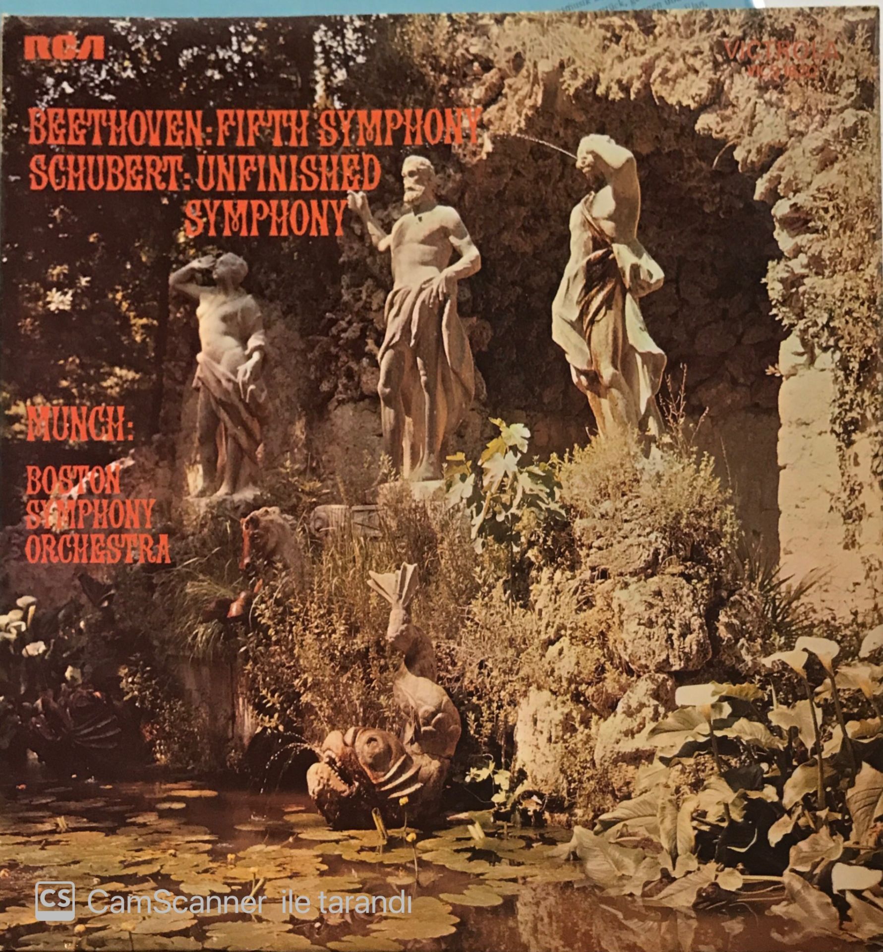 Beethoven Fifth Symphony Schubert: Unfinished Symphony LP