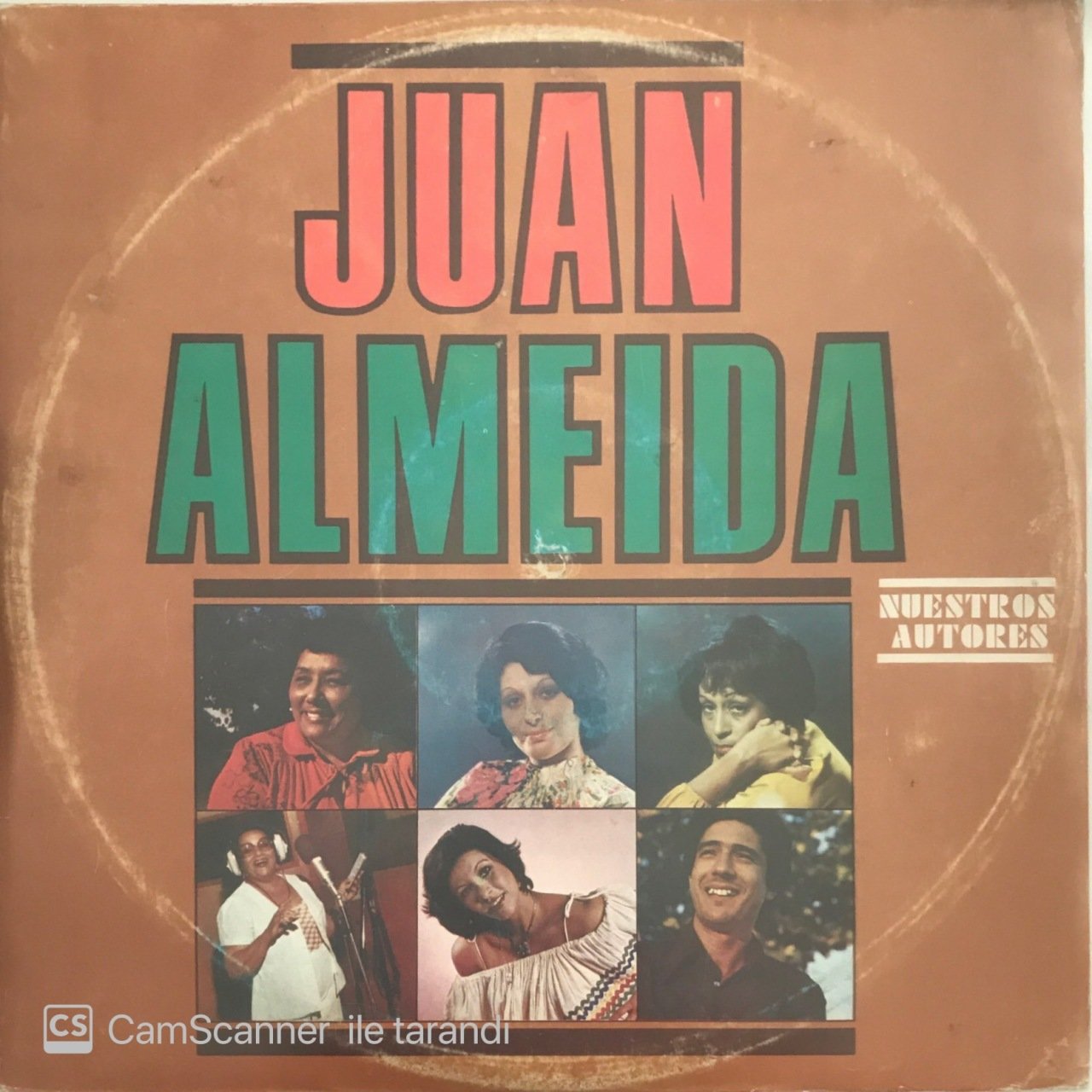 Juan Almeida Nuestros Autores LP