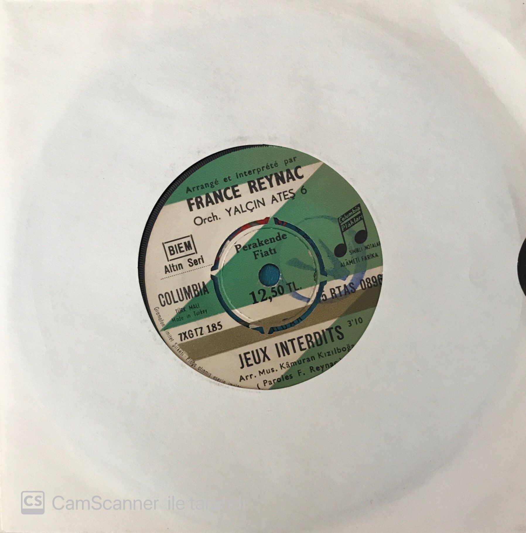France Reynac - Jeux Interdits 45lik