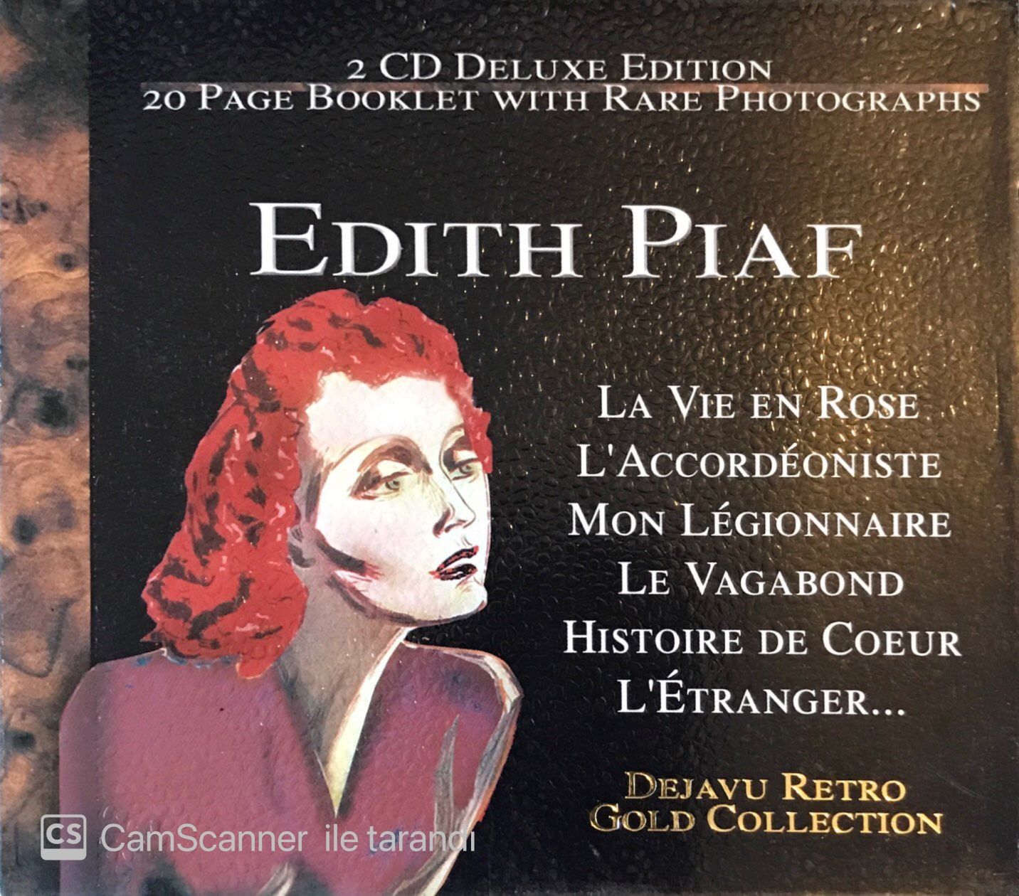 Edith Piaf - Dejavu Retro Gold Collection  2x CD