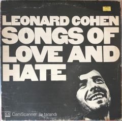 Leonard Cohen Songs of Love and Hate LP