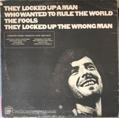 Leonard Cohen Songs of Love and Hate LP