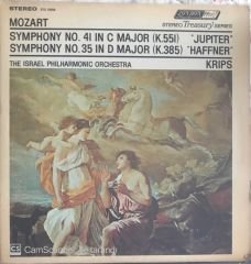 Mozart Bruno Walter Symphony No.41 Jupiter Symphony No.35 Haffner LP