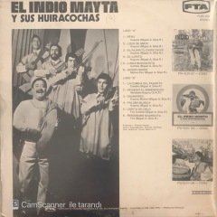 El İndio Mayta Y Sus Huiracochas LP