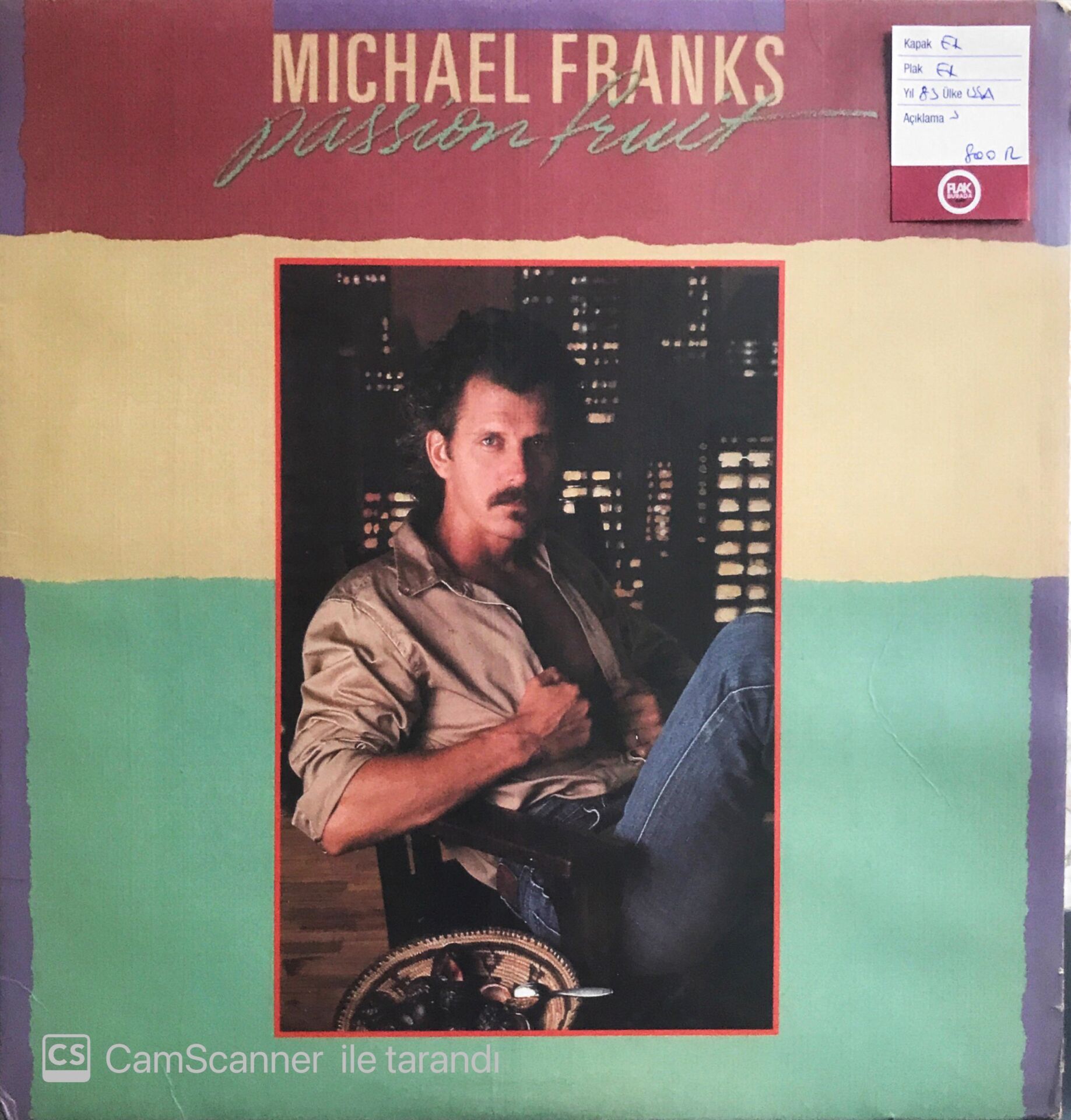 Michael Franks - Passion Fruit - LP