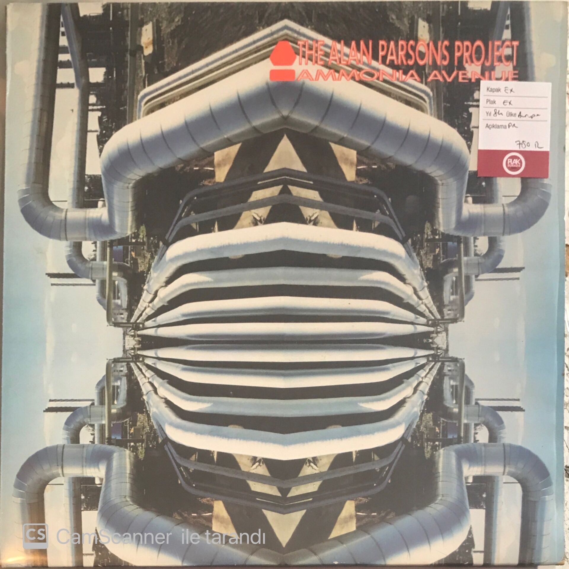 The Alan Parsons Project - Ammonia Avenue LP