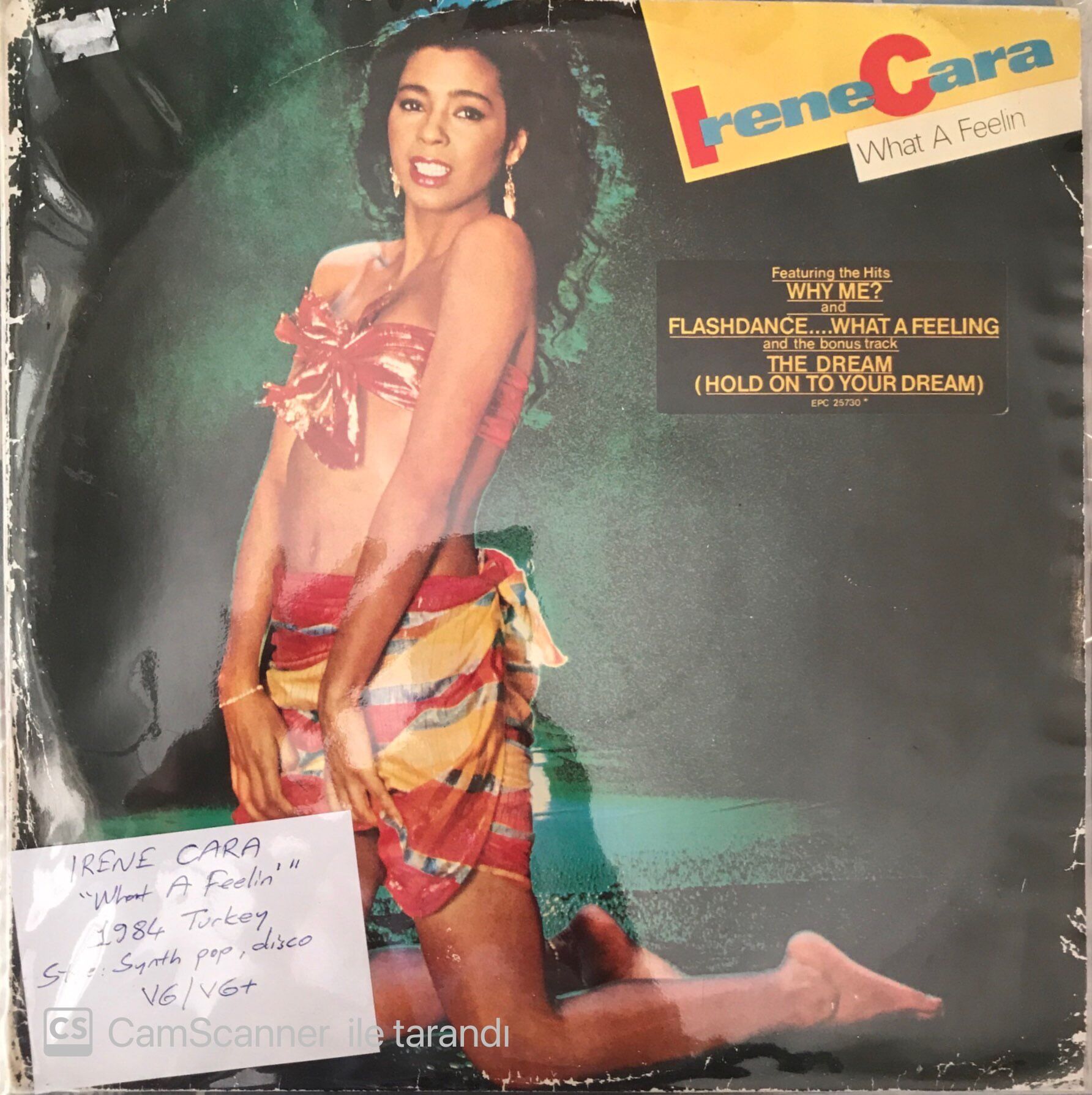 Irene Cara What A Feelin' LP