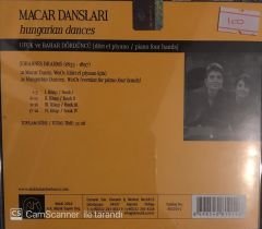 Brahms - Macar Dansları CD