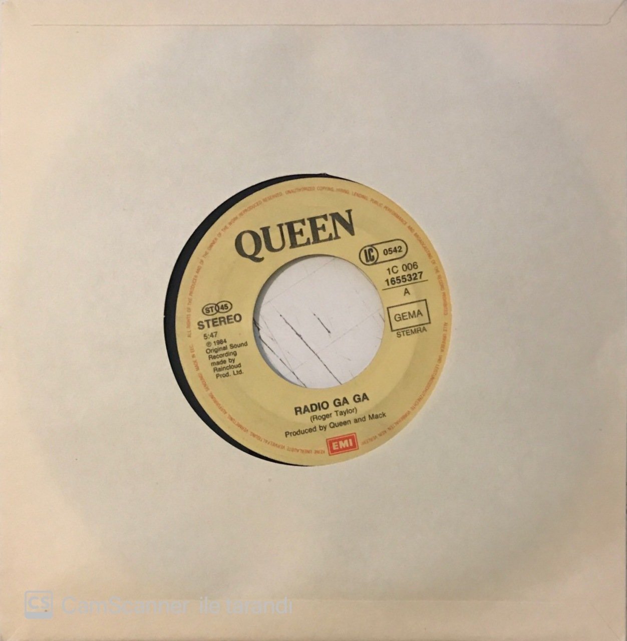 Queen Radio Ga Ga 45lik