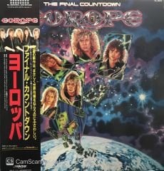 Europe - The Final Countdown Japon Baskı LP