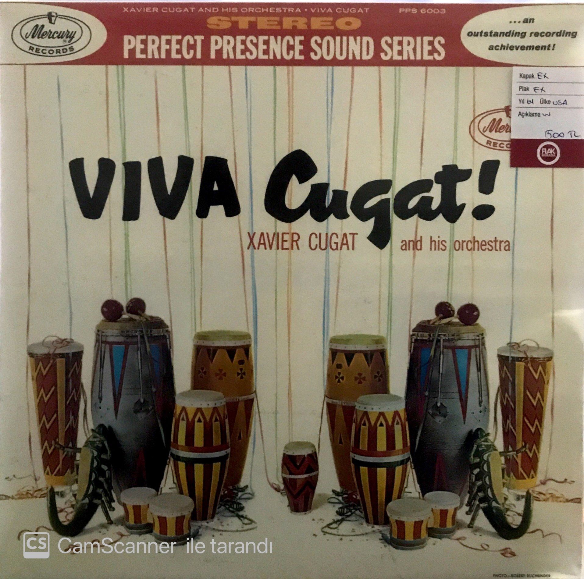 Xavier Cugat - Viva Cugat LP