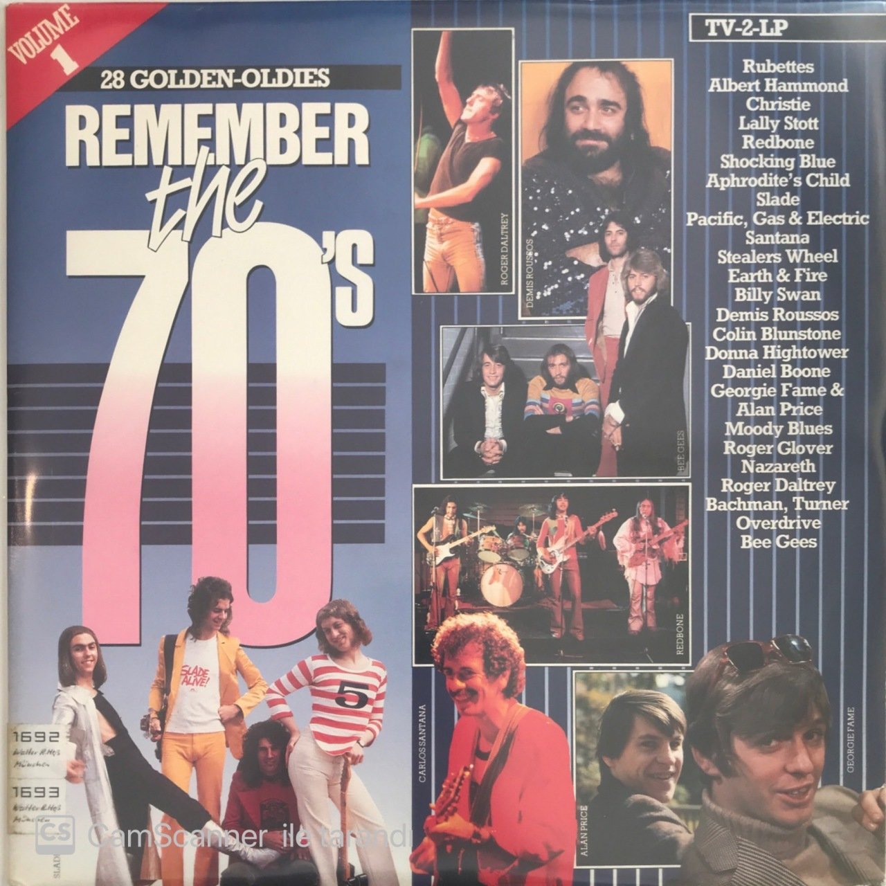 28 Golden Oldies Remember The 70's Double LP