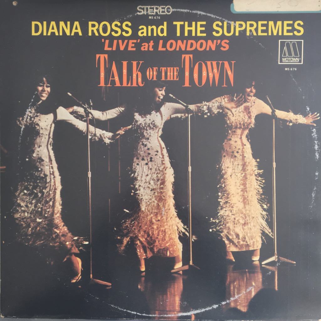 Diana Ross and The Supremes Live At London's Talk Of The Town LP
