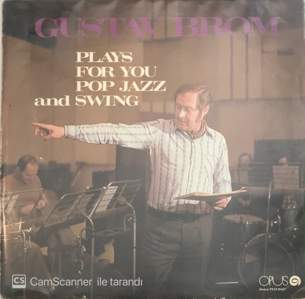 Gustav Brom Plays For You Pop Jazz And Swing LP