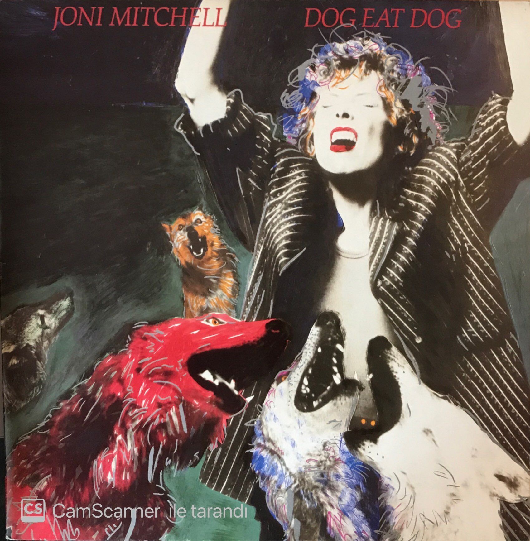 Joni Mitchell Dog Eat Dog LP