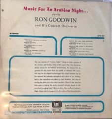 Music For An Arabian Night Played By Ron Goodwin And His Concert Orchestra LP