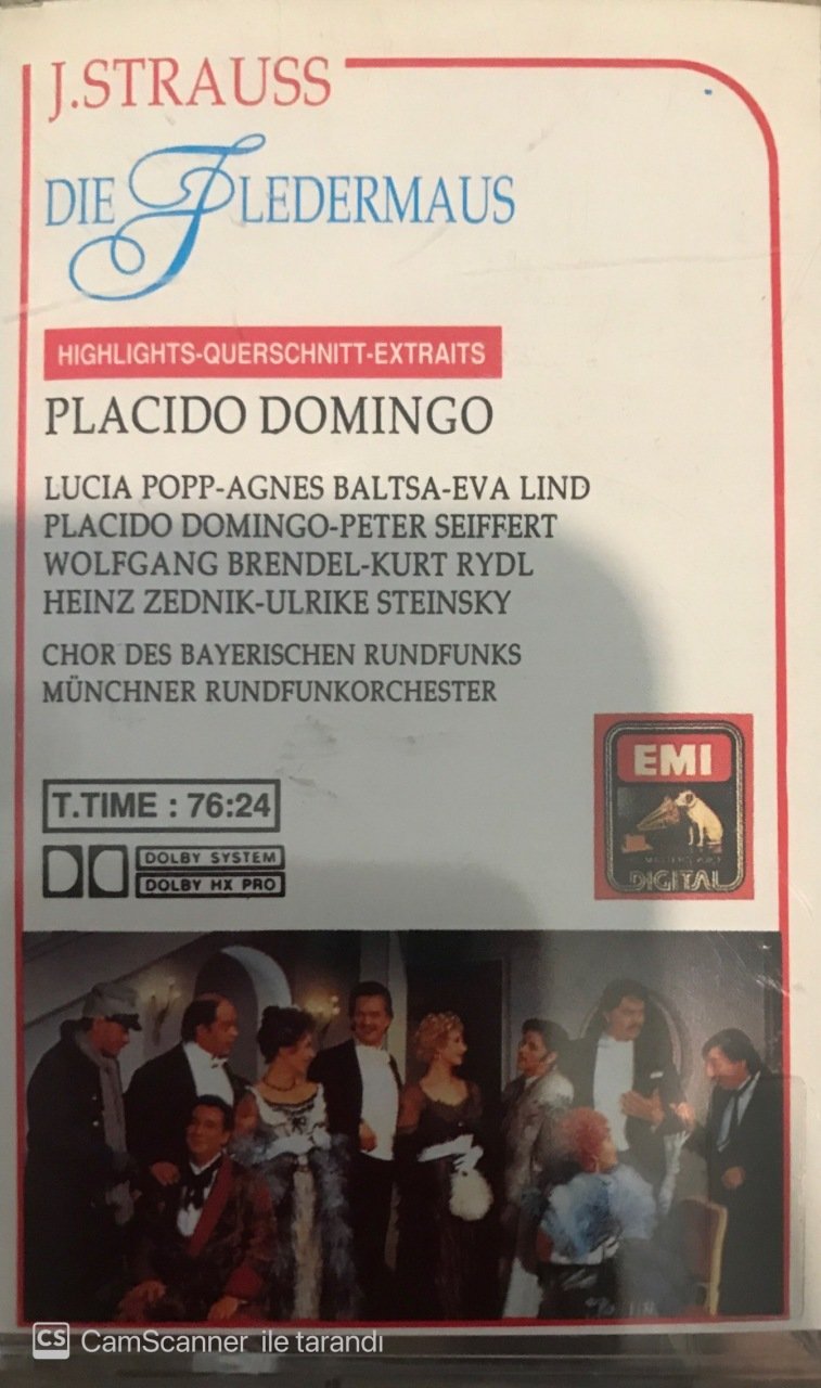 J.Strauss Die Fledermaus KASET