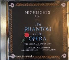 Highlights From The Phantom Of The Opera CD