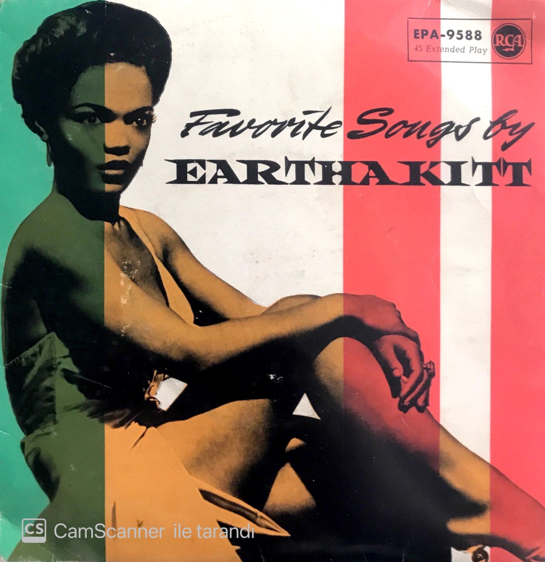 Eartha Kitt / Favorite Songs Eartha King 45'lik EP