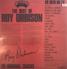 Roy Orbison The Best of Roy Orbison LP
