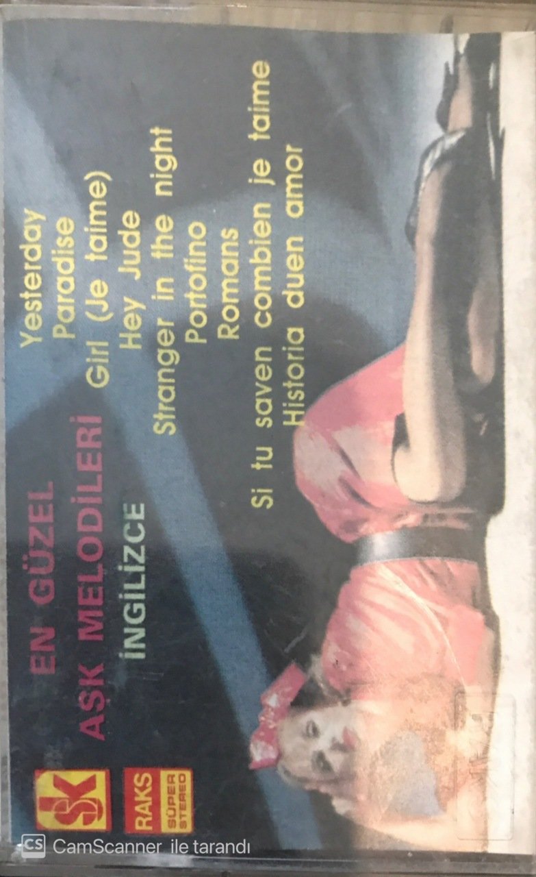 En Güzel Aşk Melodileri (İngilizce) KASET