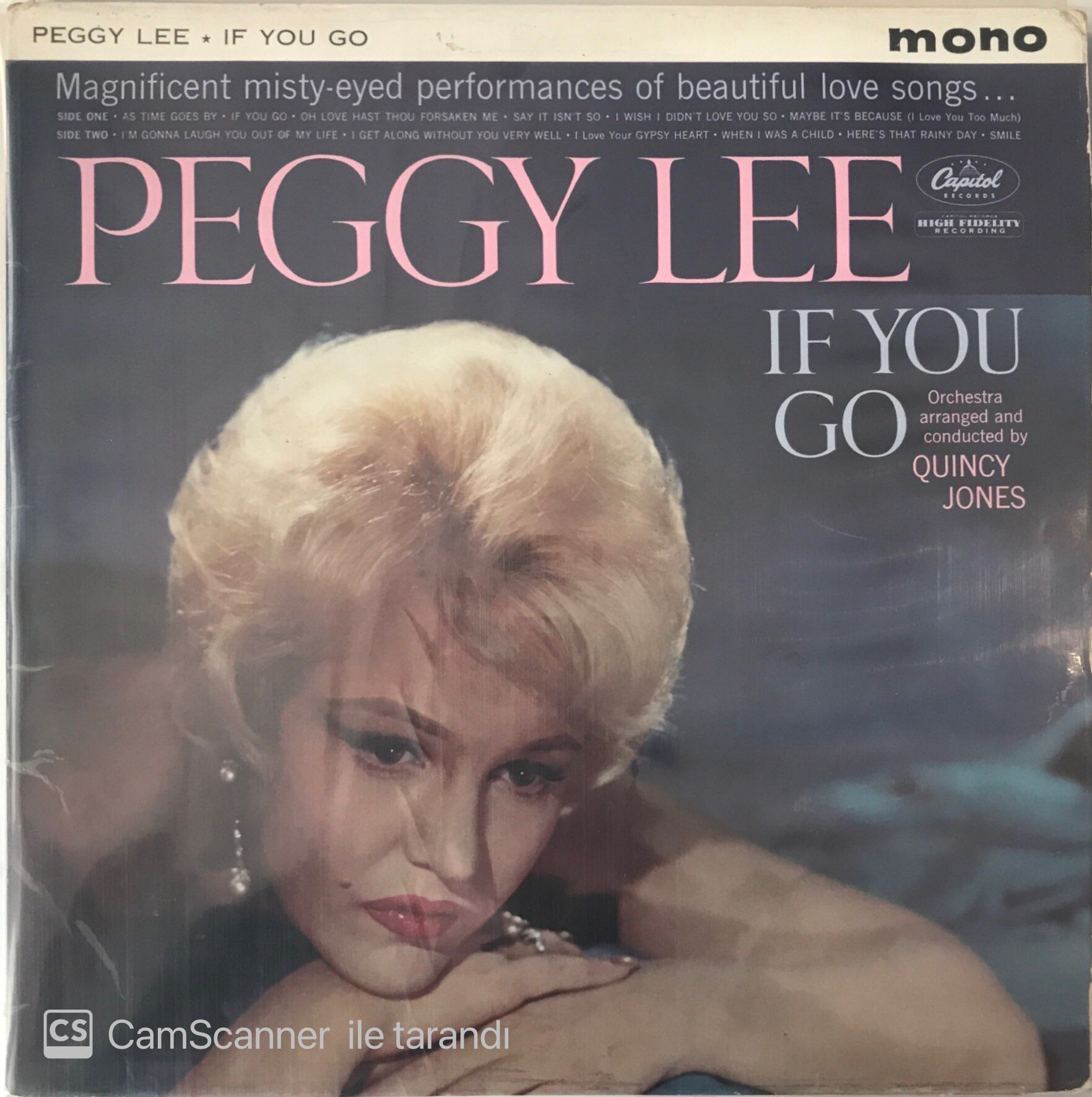 Peggy Lee - If You Go LP