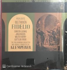 Highlights Beethoven Fidelio Klemperer LP