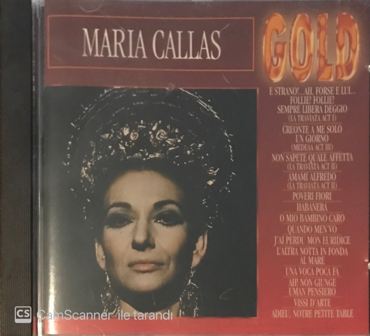 Maria Callas Gold CD