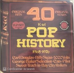 Pop History 40 Original Stars Double LP