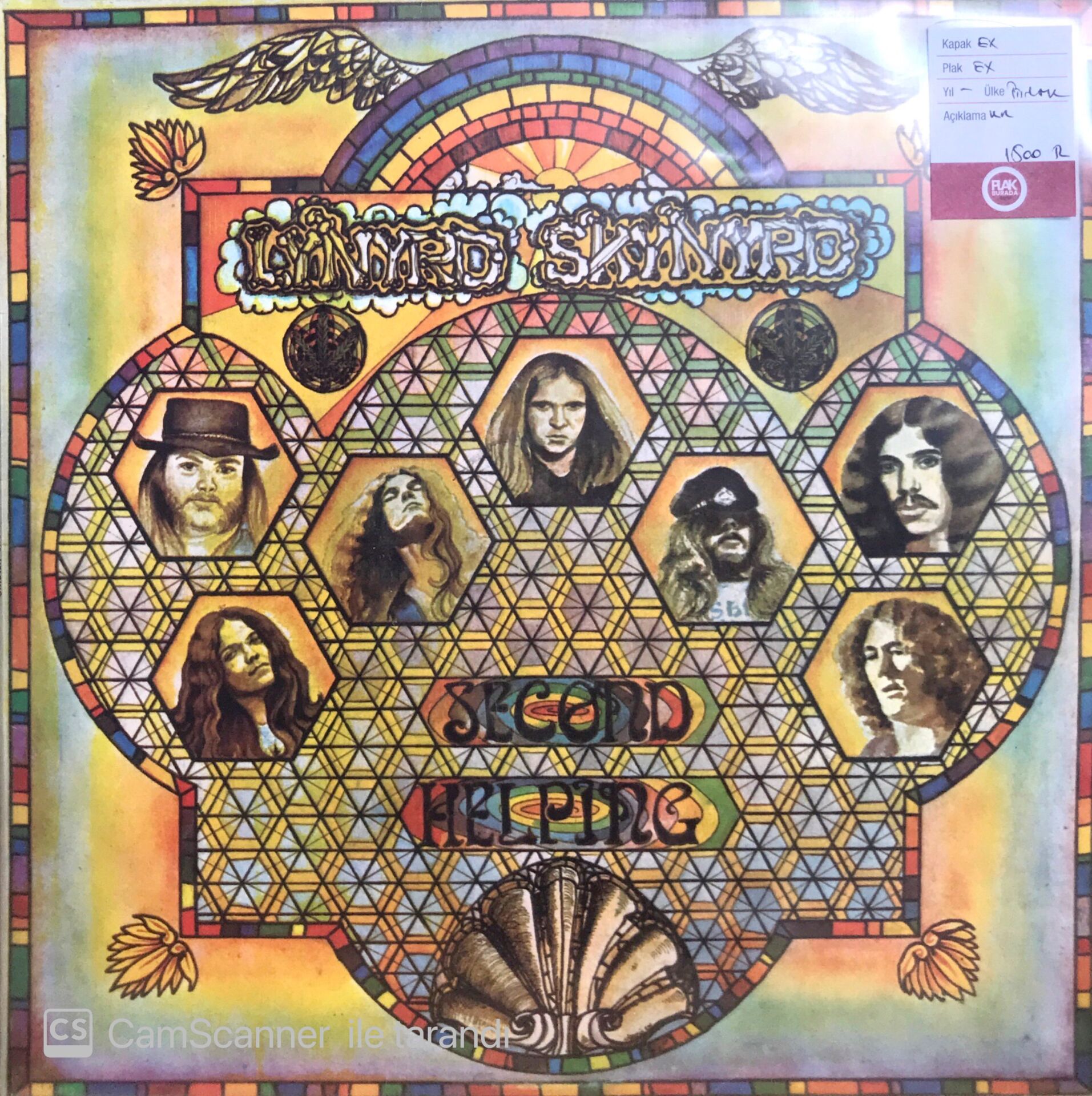 Lynyrd Skynyrd Second Helping LP