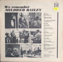 Mavis Rivers- Red Norvo We Remember Mildred Bailey LP
