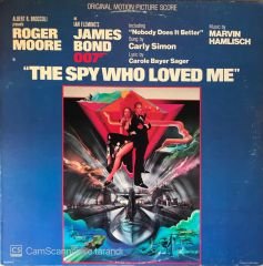 The Spy Who Loved Me Original Motion Picture Score Soundtrack LP