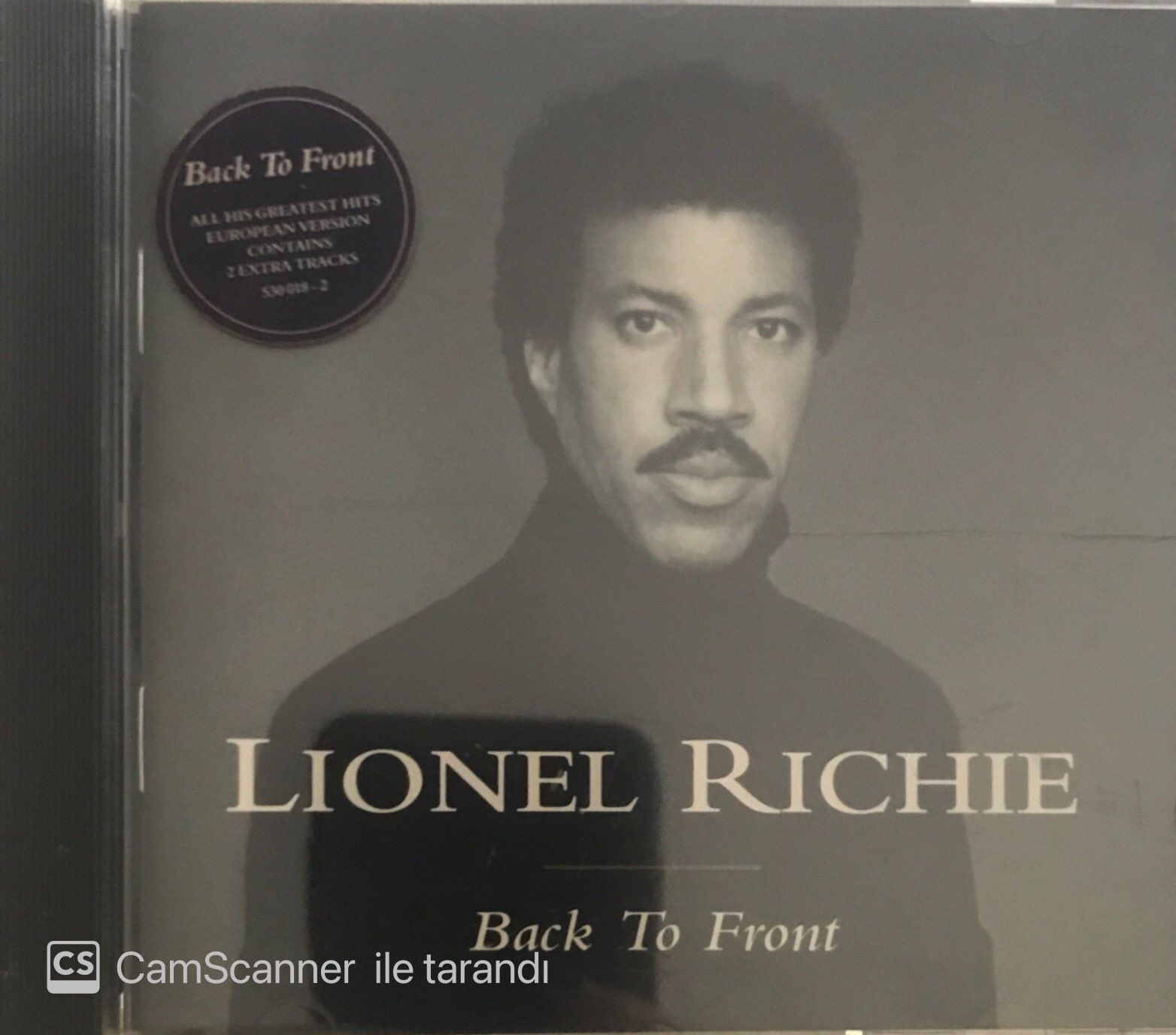 Lionel Richie Back To Front CD