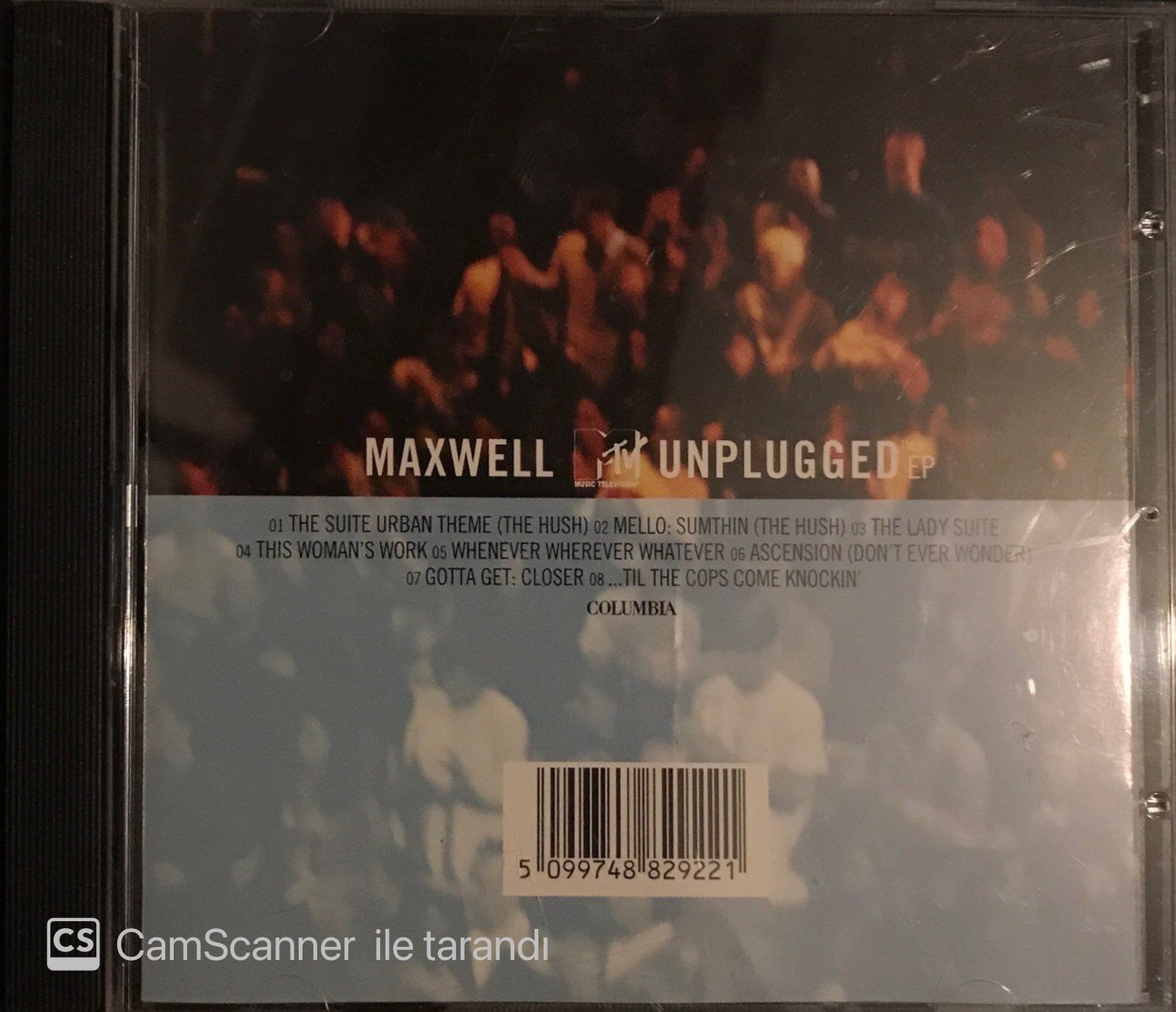 Maxwell - MTV Unplugged CD