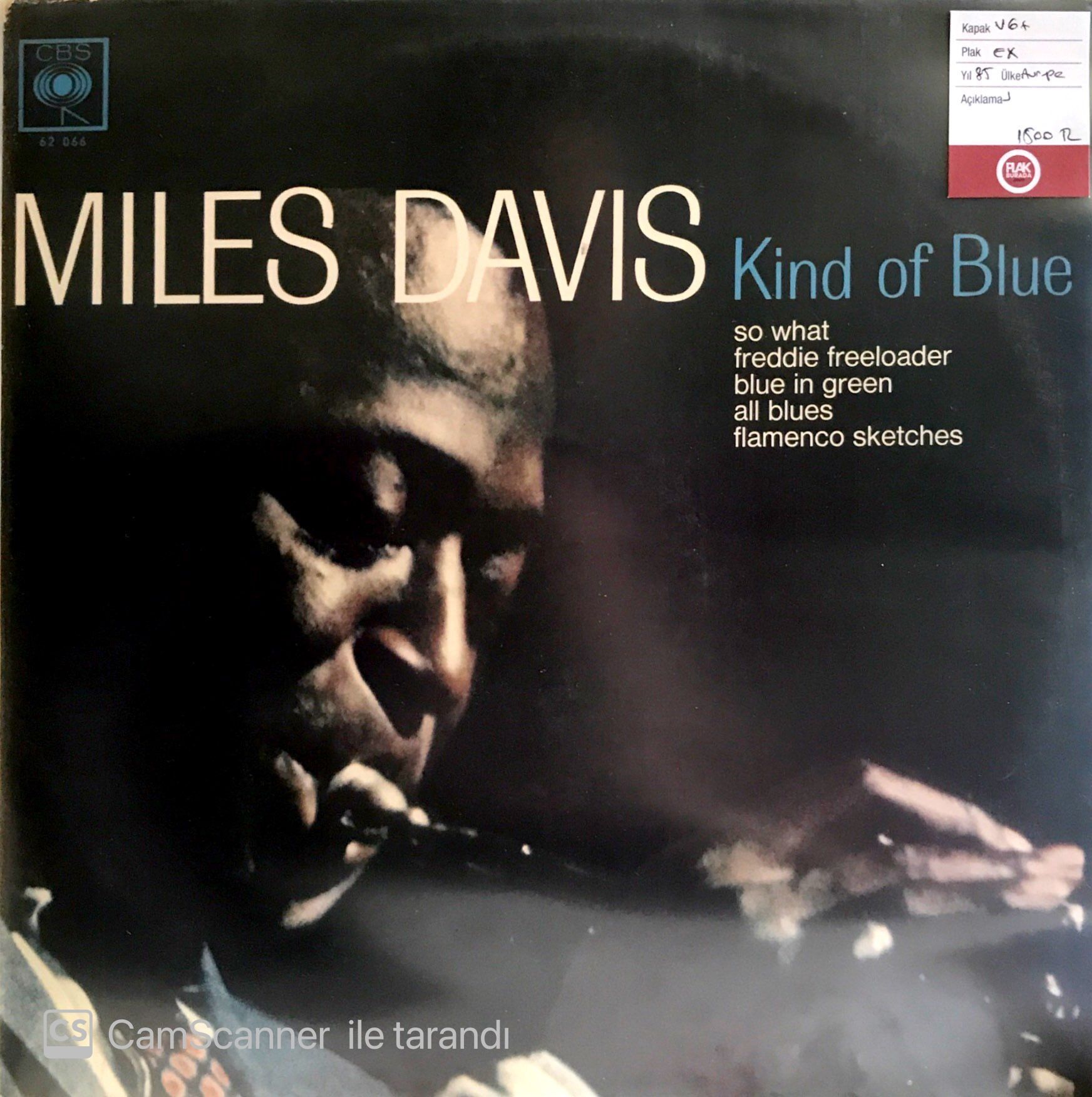 Miles Davis / Kind of Blue LP